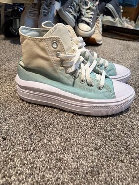 Converse Mint Green Low Top Sneakers